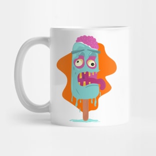Zombie Ice-cream Illustration Mug
